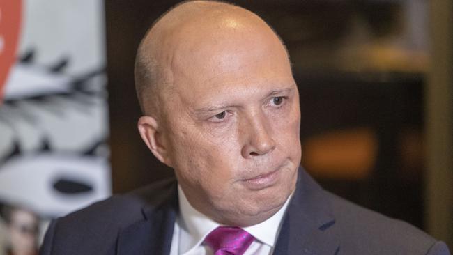 Home Affairs Peter Dutton. Picture: Glenn Hunt