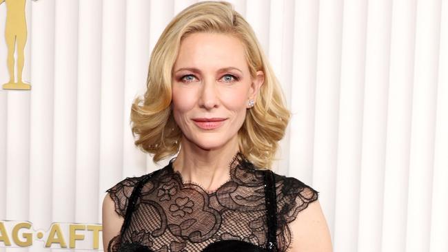 LOS ANGELES, CALIFORNIA - FEBRUARY 26: Cate Blanchett attends the 29th Annual Screen Actors Guild Awards at Fairmont Century Plaza on February 26, 2023 in Los Angeles, California. (Photo by Amy Sussman/WireImage)