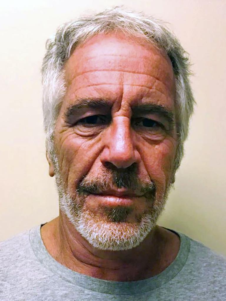 Mr Trump has since claimed he “was not a fan” of Mr Epstein. Picture: AFP Photo/New York State Sex Offender Registry/Handout