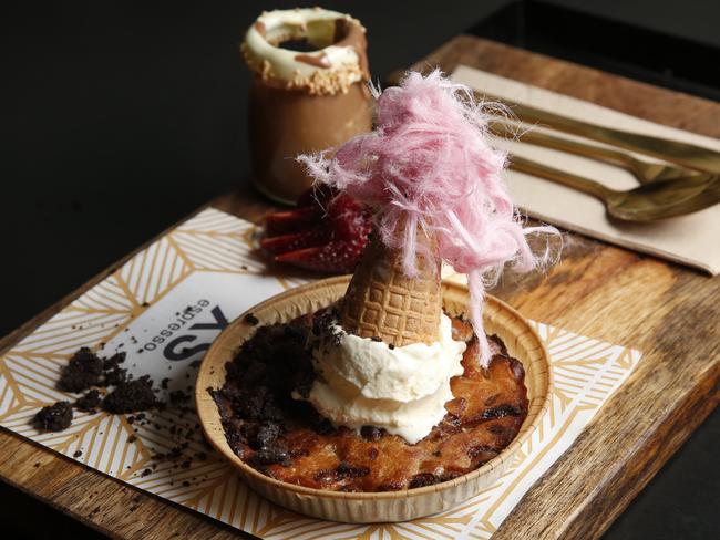 XS Espresso is a popular spot for decadent desserts. Picture: David Swift