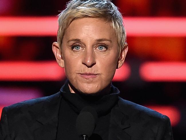 LOS ANGELES, CA - JANUARY 06: TV personality Ellen DeGeneres accepts Favorite Daytime TV Host award onstage during the People's Choice Awards 2016 at Microsoft Theater on January 6, 2016 in Los Angeles, California. (Photo by Kevin Winter/Getty Images)