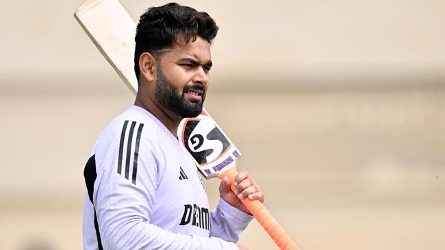 India’s Rishabh Pant was sold to Lucknow Super Giants for A$4.92 million, breaking the IPL auction record (Photo by SAEED KHAN / AFP).