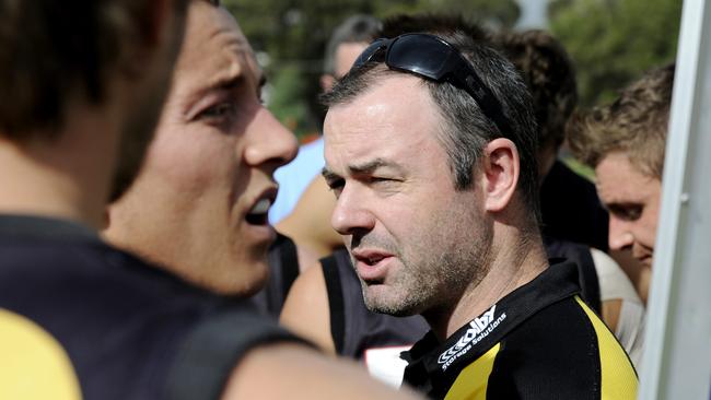 Daniel Harford is back coaching as an assistant with Collingwood’s AFLW team.