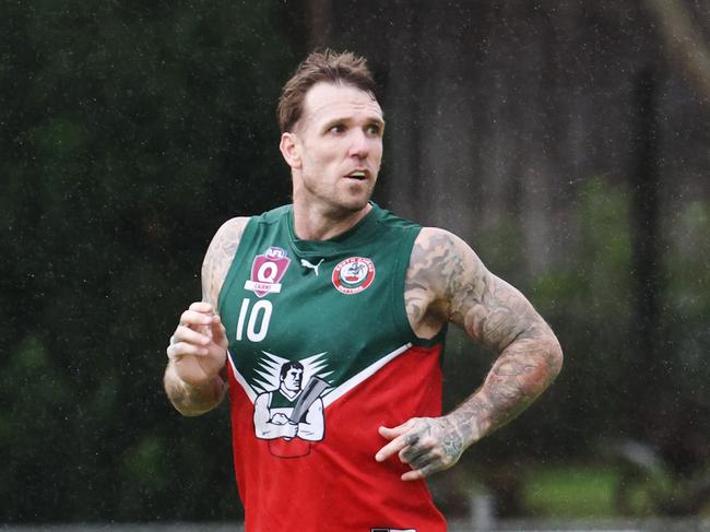 Dane Swan has played right across the country. Picture: Brendan Radke