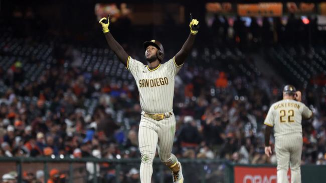 The message put the game to shame. Photo by Ezra Shaw/Getty Images