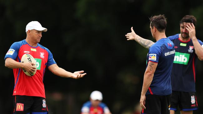 Aidan Guerra says players wanted Nathan Brown to finish the year. Picture: Brett Costello