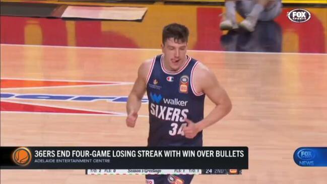 36ers beat Bullets to end four-game losing streak