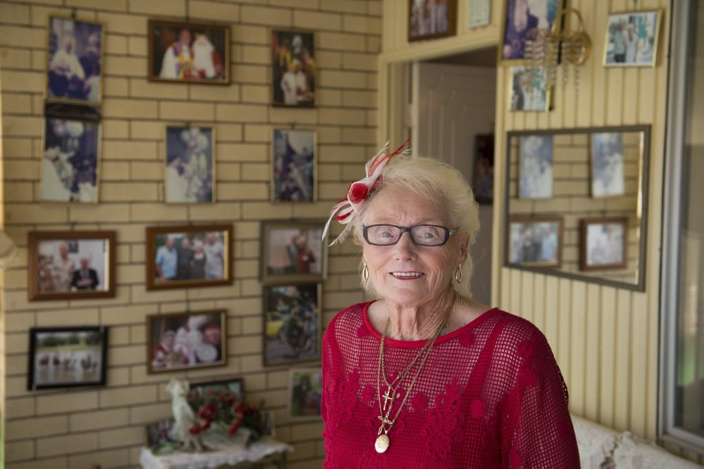 Patsy Quinn has spent five days locked up in the Toowoomba watch house. Picture: Kevin Farmer