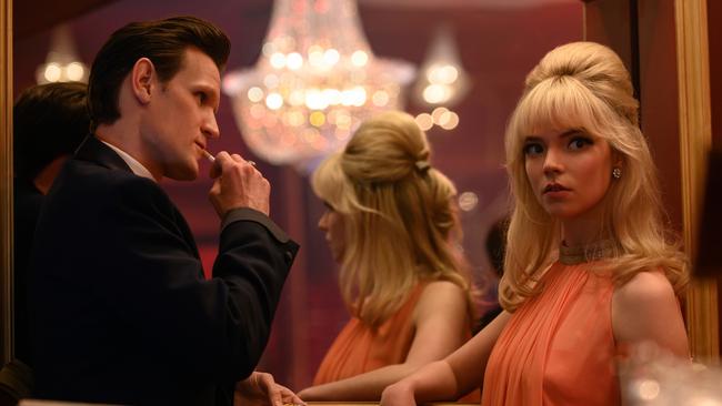 Anya Taylor-Joy stars as Sandie and Matt Smith as Jack in Edgar Wright’s Last Night in Soho. Picture: Parisa Taghizadeh/Focus Features