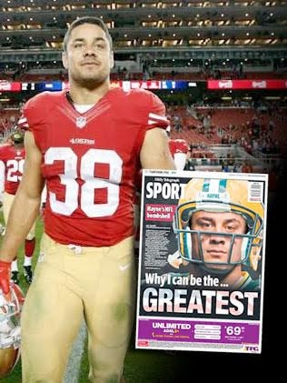 Jarryd Hayne makes 49ers' final roster 