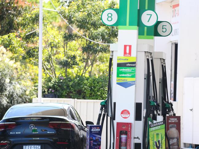 SYDNEY, AUSTRALIA - NewsWire Photos, OCTOBER 18 2021:  Sydney has broken an unwanted milestone overnight with its average price for regular unleaded breaching 170 cents per litre  the highest on record. Picture:  NCA NewsWire / Gaye Gerard