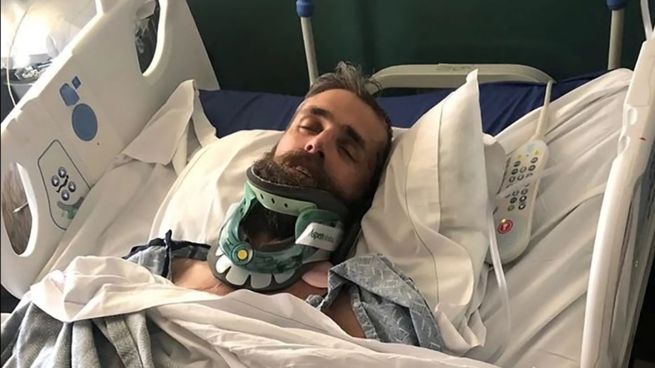 The 37-year-old was ‘left for dead’ by the driver. Picture: GoFundMe