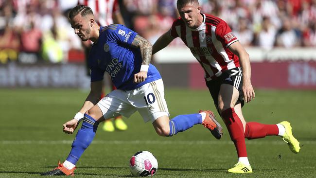 Keeping hold of James Maddison will be one of Leicester’s big challenges.