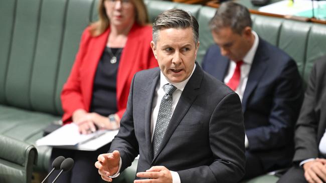 Health Minister Mark Butler in a joint statement with Senator Nita Green has pledged $8.5 million boost to Medicare, in an effort to help families across the state, including Far North Queensland, access free medical care. Picture: NewsWire / Martin Ollman