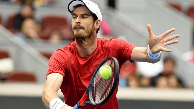 Andy Murray of Britain will return to Melbourne. Picture: Leo Ramirez/AFP