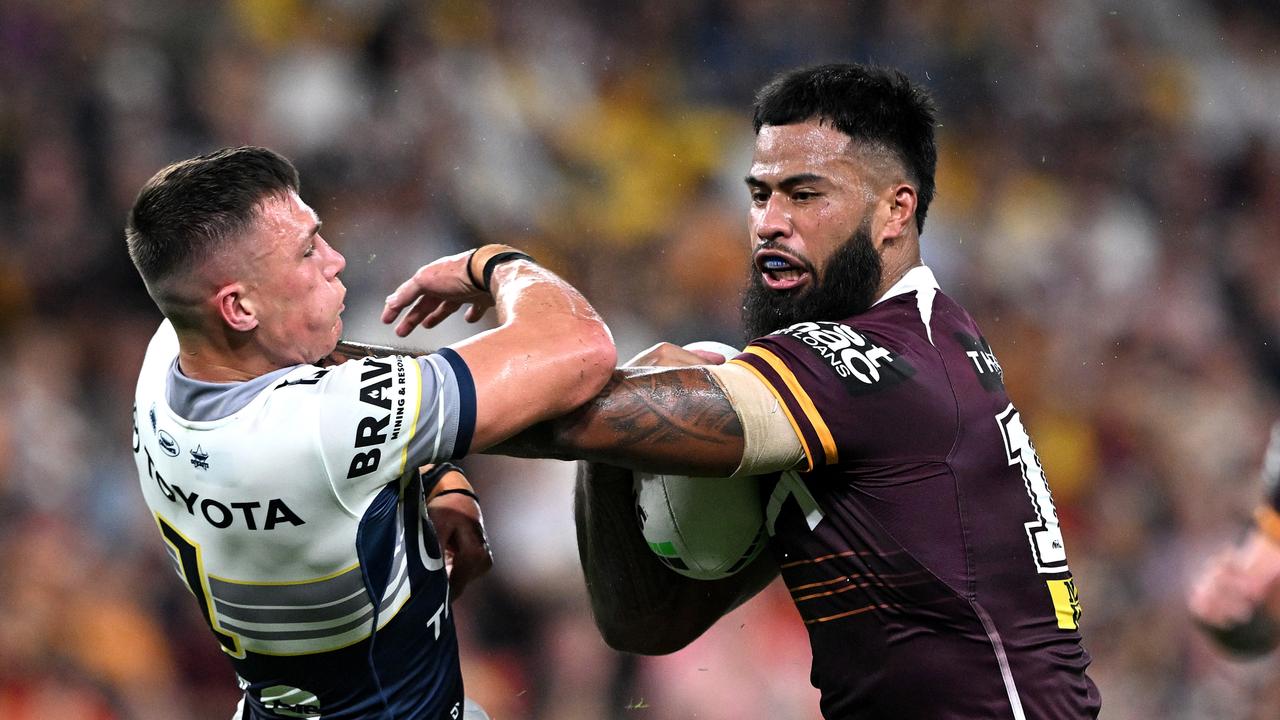 NRL world in awe of ‘battering ram’ Payne Haas in Brisbane Broncos win ...