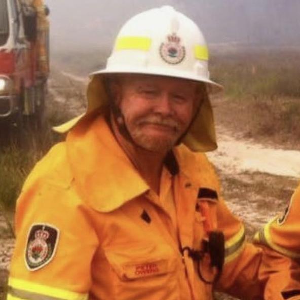 Peter Owens, NSW Rural Fire Service firefighter. Picture: Facebook