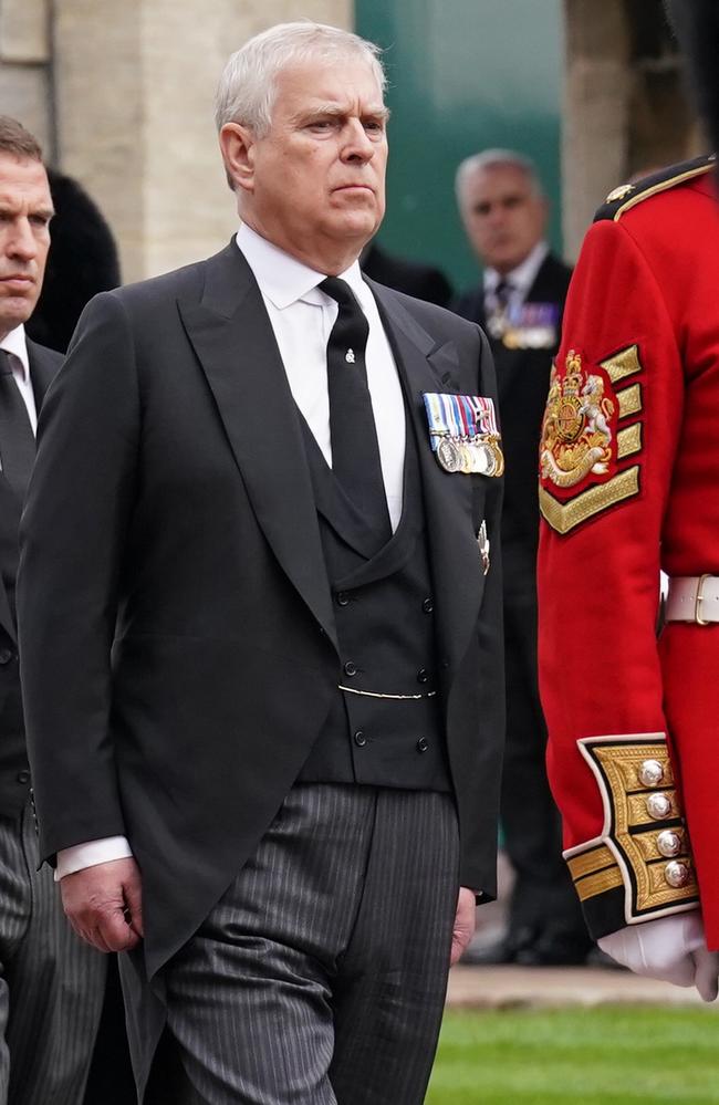 It was the Queen’s order to have Prince Andrew stripped of his military titles. Picture: Kirsty O'Connor – WPA Pool/Getty Images.