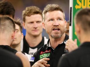 Collingwood coach Nathan Buckley says the Pies will learn from their West Coast defeat.