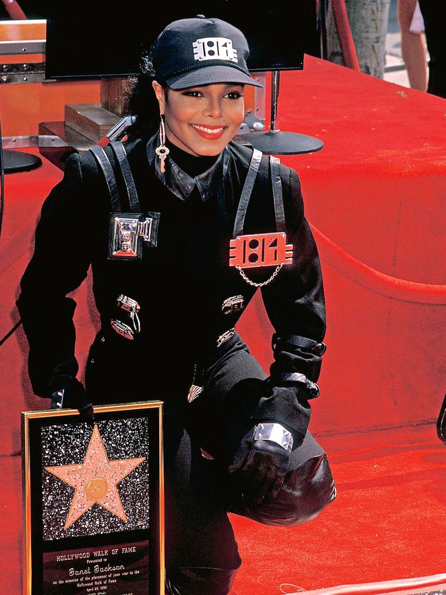 Receiving her star on the Hollywood Walk of Fame in 1990. (Picture: Getty Images)