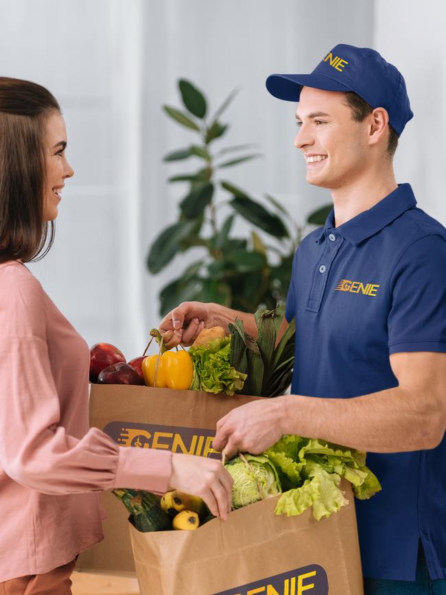 Genie grocery delivery. Picture: Genie