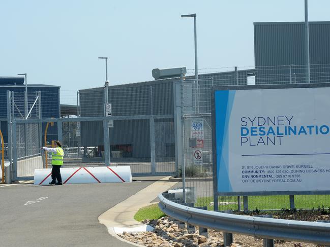 The Sydney Desalination Plant at Kurnell.