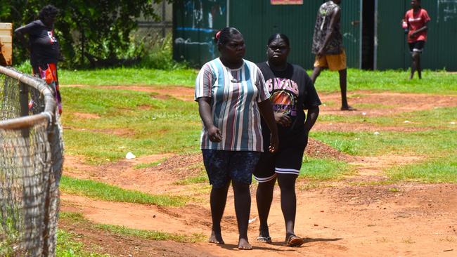 Images from the Round 9 NTFL MPL/WPL clash between the Tiwi Bombers and Palmerston Magpies at Bathurst Island, 30 November 2024. Picture: Darcy Jennings