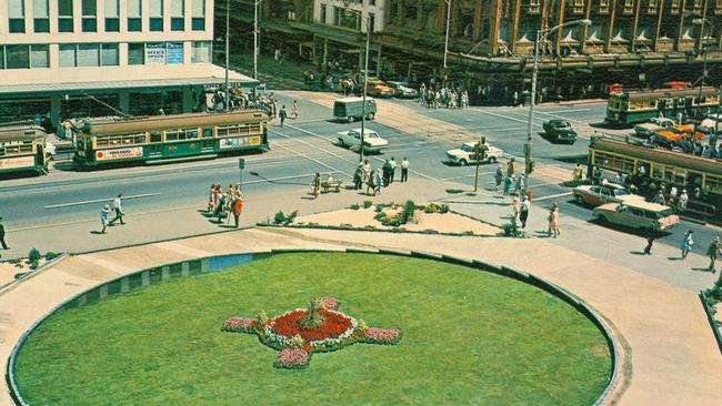 A temporary open space on the City Square site in 1968.