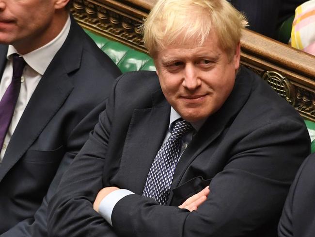 Britain's Prime Minister Boris Johnson may be forced to abandon the Brexit deal and accept a third delay this year. Picture: AFP