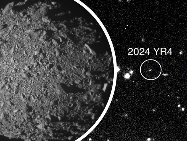 weba rt for asteroid 2024 YR4