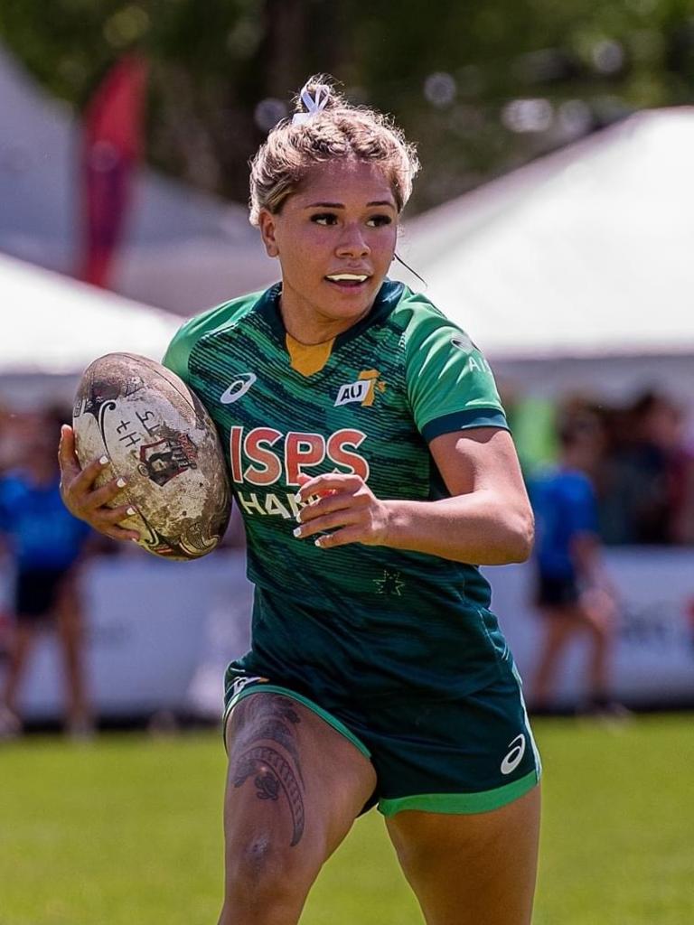 Rugby Sevens player Damita Betham. Picture: Supplied