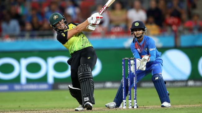 Gardner was one of only two Australian batters, along with Alyssa Healy, who put on runs against India.