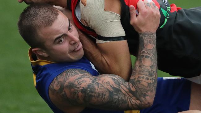 Ben Kennedy in action for Williamstown. Picture: Michael Klein.