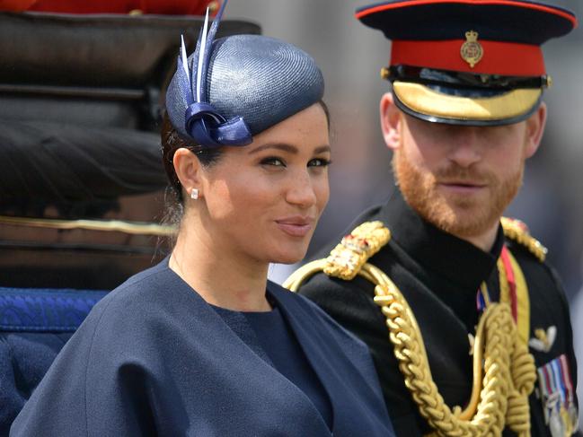 Meghan Markle and Prince Harry. Picture: AFP