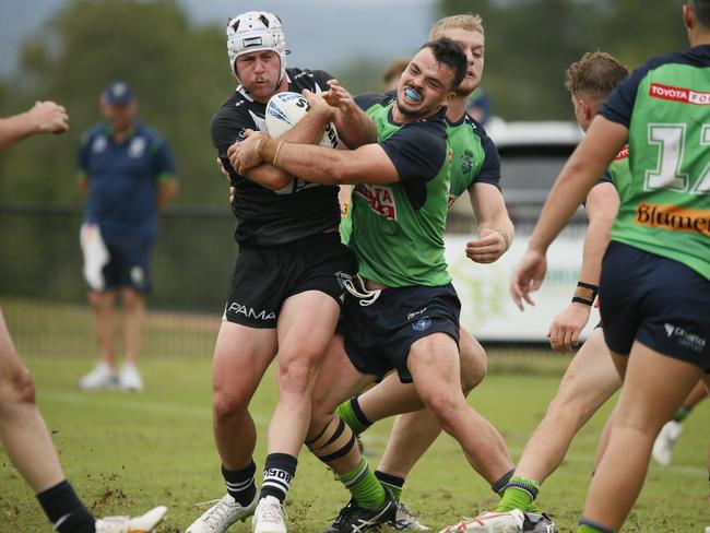 Heath Mason and the Western Suburbs Magpies need to beat Parramatta to make the SG Ball finals. Picture: Warren Gannon Photography.