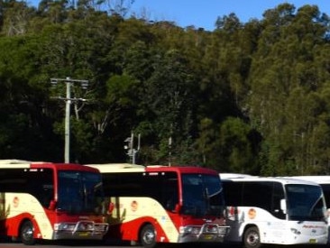 The Red Bus Service has operated on the coast for 80 years. Picture: Facebook