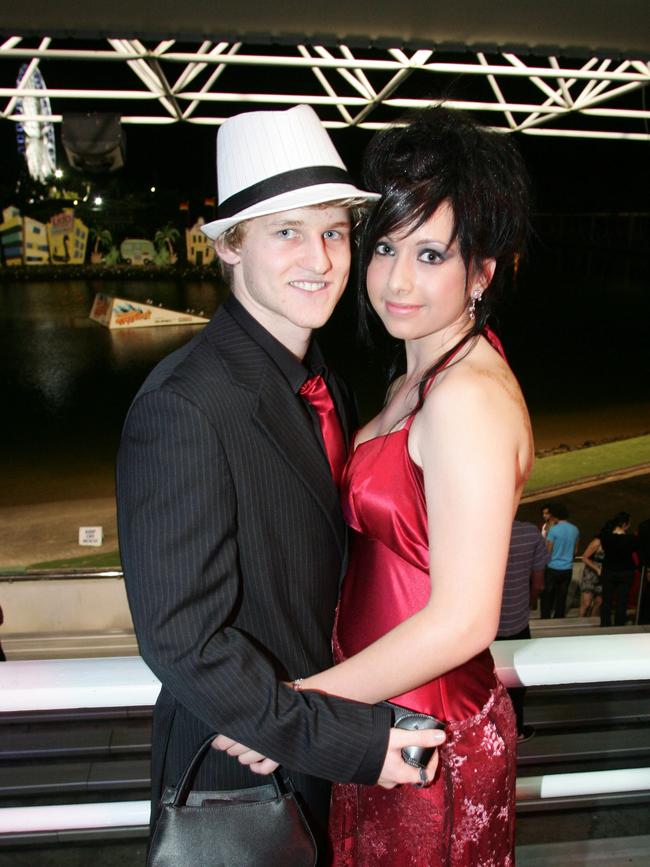 Hillcrest Christian College formal held at Sea World. Byron Tuckett and Gaylen Meise.
