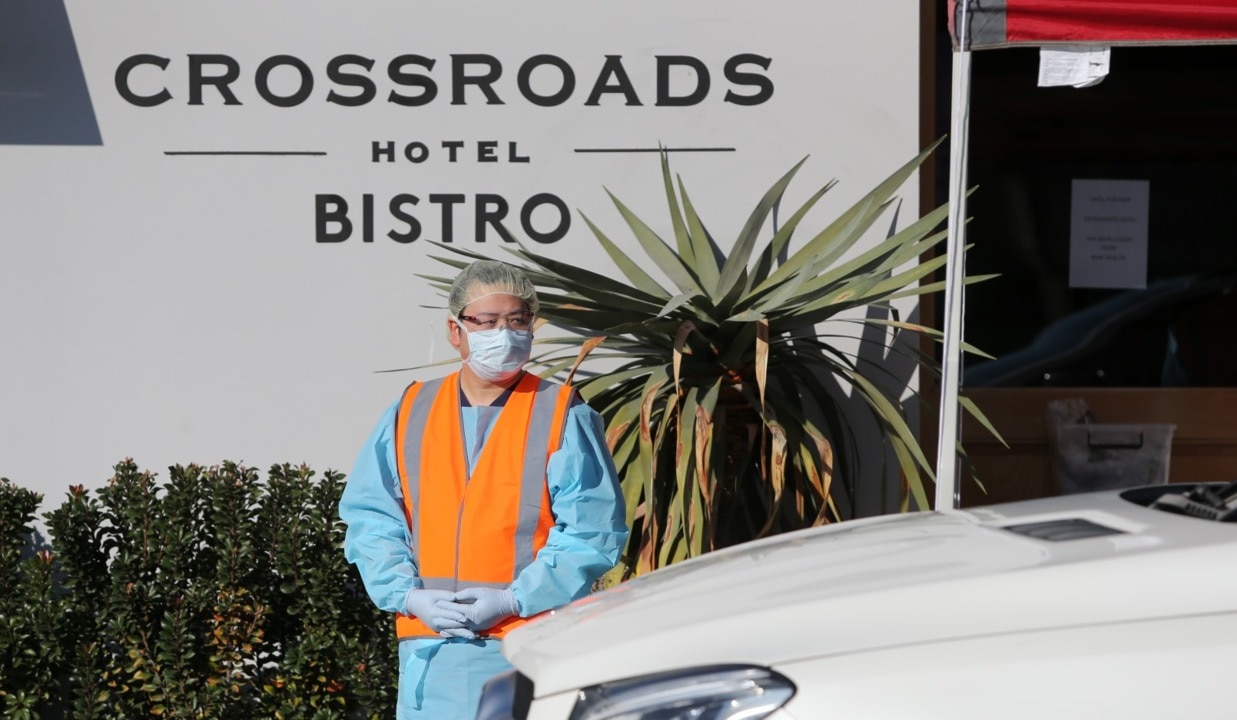 NSW confirms 13 new infections as Crossroads Hotel cluster grows to 34