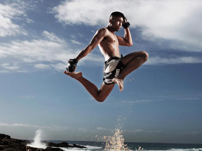 Harbutt is one of scores of Australians hoping to crack the UFC. Picture. Phil HIllyard
