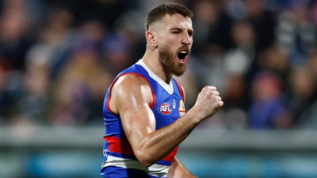 The Dogs missed out on finals despite another brilliant season from Marcus Bontempelli. Picture: Michael Willson/AFL Photos via Getty Images