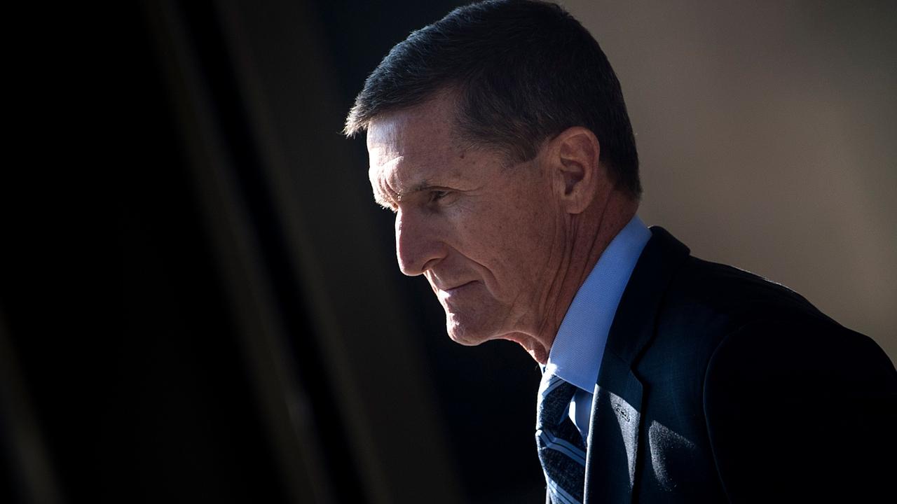 Michael Flynn leaves court in December 2017. Picture: Brendan Smialowski/AFP