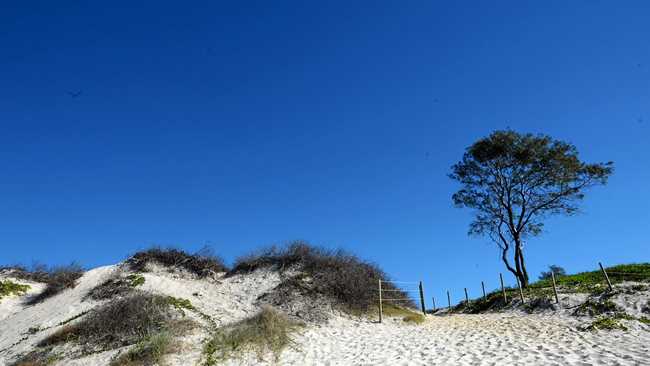 Nude Beach at Tyagarah offs Grays Lane. Picture: Marc Stapelberg