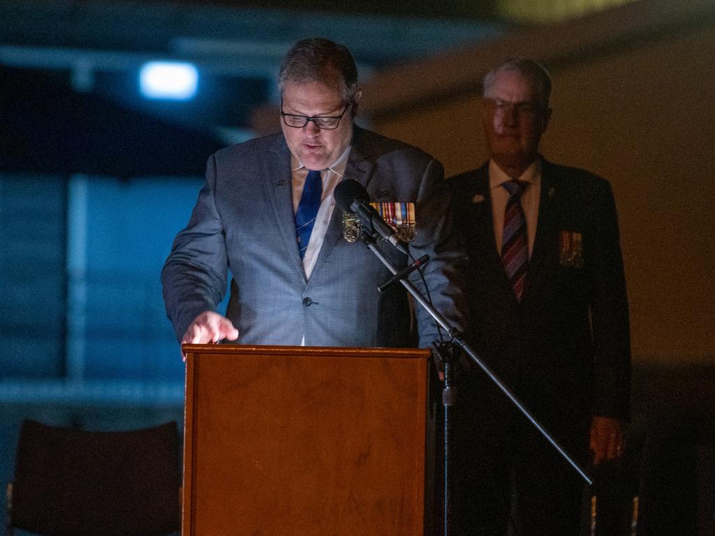 5am Anzac Day Walkerston Friday 25 April 2025 Picture: Michaela Harlow
