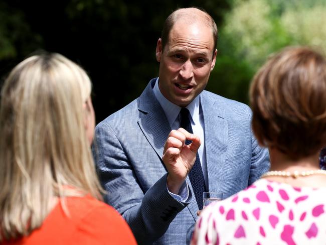 Prince William hosts a Big Tea garden party to commemorate the NHS' 73rd Birthday at Buckingham Palace on July 05, 2021 in London, England. Picture: Henry Nicholls.