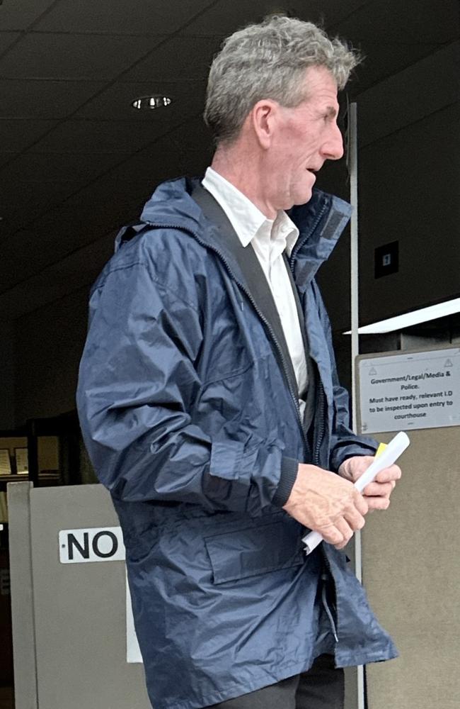 Coleman after his sentence. Picture: Sam Turner