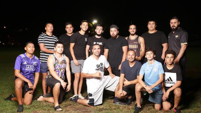 Mundine is coaching the Under 18s at the  Kogarah Cougars. Picture by Christian Gilles.