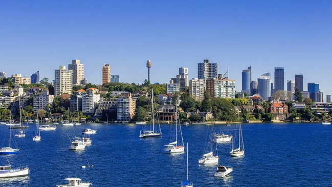 The eastern suburbs has some of the most expensive real estate in Australia