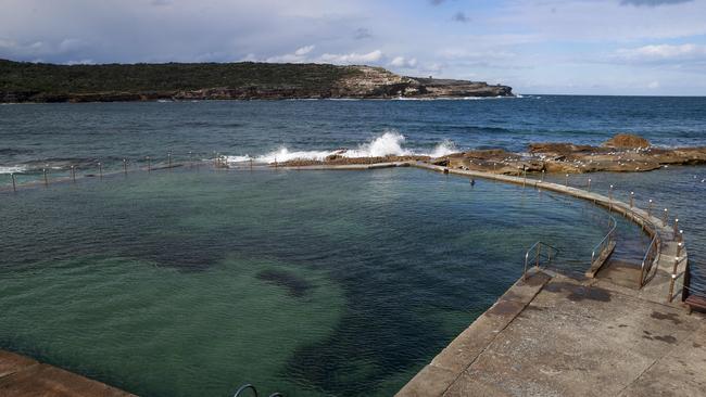 Malabar Rock Pool today. Picture: Justin Lloyd.