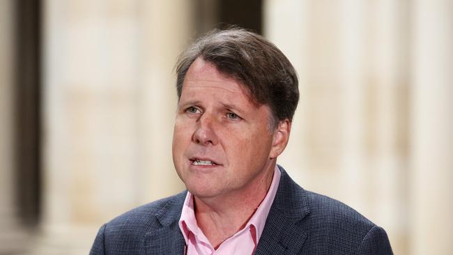 Shadow Minister for Education Dr Christian Rowan, Parliament House, Brisbane. Picture: Liam Kidston