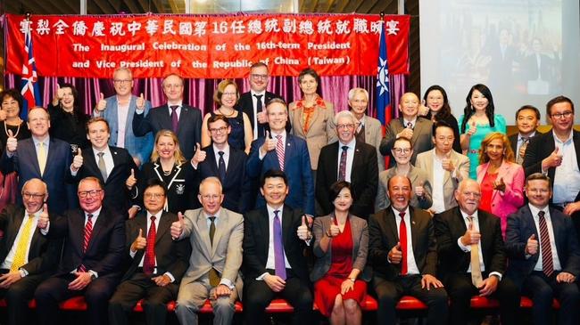 Eleven politicians attended an event on 20 May, to celebrate the inauguration of Taiwan's new President. Four days later, they all received a letter from the Chinese Consulate in Sydney criticising their attendance. Picture: Supplied